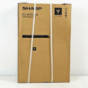 未開封品 SHARP シャープ 加湿空気清浄機 KC-40TH4-W プラズマクラスター [F6526]