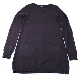 SLY/スライ◆薄手のニットセーター 黒/ブラック サイズS
