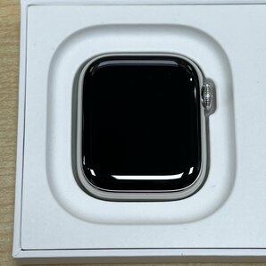 Apple AppleWatchSeries9 ステンレススチール 41mm ミラネーゼループ シルバーの画像1