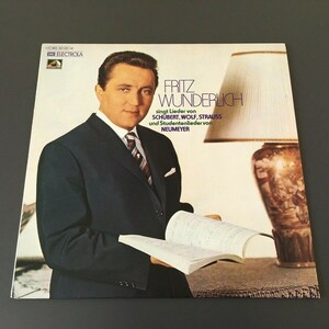 [d37]/ 独盤 LP /『フリッツ・ヴンダーリヒ / シューベルト、ヴォルフ、シュトラウス：歌曲集 / Fritz Wunderlich』/ 1C 063-30 145 M 