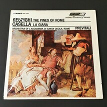 [k13]/ 英盤 LP /『レスピーギ ローマの松 カゼッラ 交響組曲瓶 プレヴィターリ / Respighi Casella Previtali』/ STS 15024_画像1