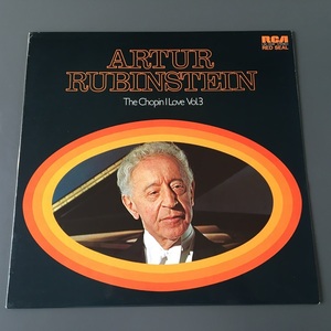 [k17]/ 美品 独盤 LP /『The Chopin I Love Vol.3 / アルトゥール・ルービンシュタイン ショパン / Artur Rubinstein』/ LSC 3339