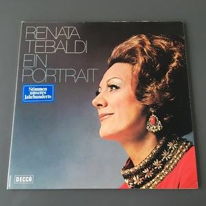 [k25]/ 独盤 2LP /『レナータ・テバルディ / Renata Tebaldi / Ein Portrait』/ 6.48084 DT