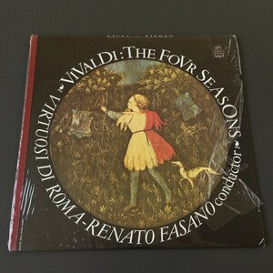 [b77]/ 米盤 LP /『ヴィヴァルディ 四季 ファザーノ ローマ合奏団 / Vivaldi The Four Seasons Fasano Virtuosi Di Roma』/ S 35877