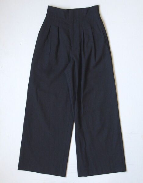 banner barrett バナーバレット ワイドパンツ ネイビー zara snidel shinzone アローズ