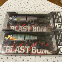 新品未開封2個セット　ジャッカル　BLAST BONE ブラストボーンSF ナチュラルオイカワ　ギラギラウォークシルバー　190mm 50.5g _画像2