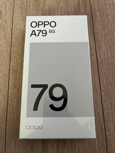 新品未使用 OPPO A79 5G ミステリーブラック 送料無料 一括支払済