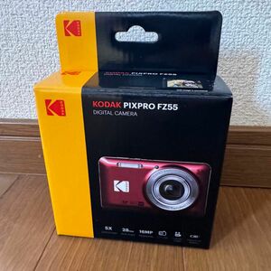 【新品未開封】 Kodak PIXPRO FZ55 赤（レッド） コダック コンパクトデジタルカメラ