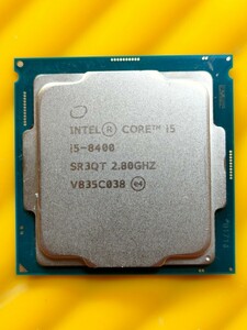 ★【動作確認品】 Intel CPU 第8世代 Core i5-8400 2.80GHZ 専用ケース入れ発送★ ①