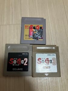 ゲームボーイ サガ　シリーズ　3本セット　ソフトのみ