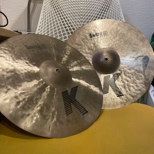 【極美品】K Zildjian 15インチ Sweat HI HAT ペア 超美品