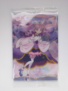 【未開封品】 プリキュア カードウエハース9 R No.09 キュアマジェスティ 1枚