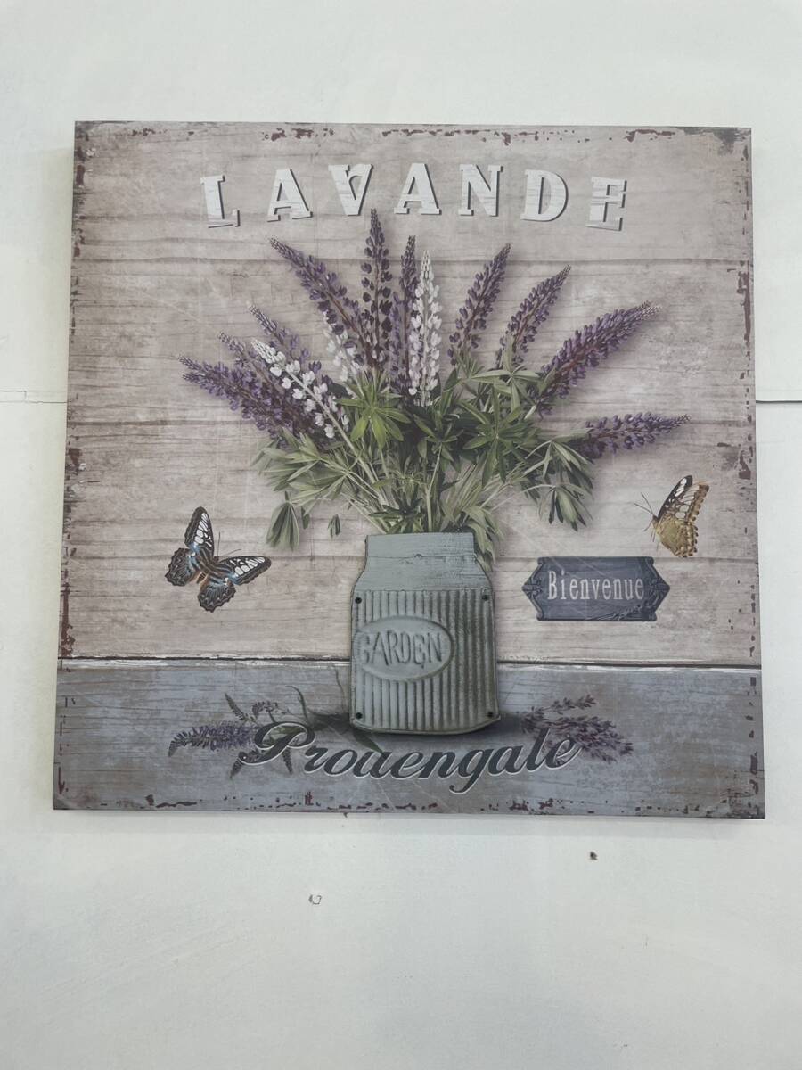 Lavande 3D Panneau Art Peint Art Mural Art 3D Peinture Rococo Antique Importé 3D Intérieur, Ouvrages d'art, Peinture, Dessin au pastel, Dessin au crayon