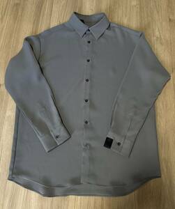 美品N.HOOLYWOOD HOODIE COMPILE SHIRT GREY 40長袖シャツ エヌハリウッド 尾花大輔 2234-SH02-020peg