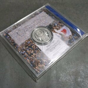  1円～ 【記念硬貨】未開封品 2002年 FIFA 日韓ワールドカップ 千円銀貨 純銀 31.1ｇ 記念硬貨 の画像6