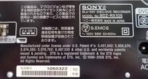 SONY BD/DVDレコ-ダ-BDZ-RX105美品すぐ使える2ch同時録画,新品NAS 2TB HDD換装/録画500時間に倍増,録画ダビング再生快調#2　　　　　　　　_画像10