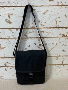 良品◆PRADA プラダ ショルダーバッグ ナイロン◆黒