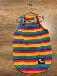 HeyJerry Rainbow Crop Tank Top タンクトップ L