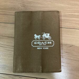 コーチ　COACH メモ帳　カバー付きノート　ノート　カバー