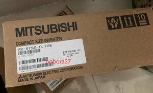 新品★MITSUBISHI/ 三菱 　インバーター FR-D720-0.75K 保証付き