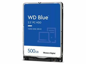 新品 WD5000LPZX Western Digital WD Blue SATA 6Gb/s 128MB 500GB 5,400rpm 2.5inch AF対応 ハードディスク 内蔵型 ID001 送料無料