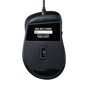 有線Type-CブルーLEDマウス 5ボタン 静音タイプ USB Type-Cコネクタを搭載 小型 MA-BLC156BK サンワサプライ 送料無料 新品の画像10