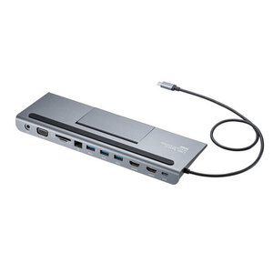 USB Type-C Docking Station HDMI × 2/VGA/USB Device/Card Leader/Cable Lan Port Sanwa Подает USB-CVDK8 Бесплатная доставка