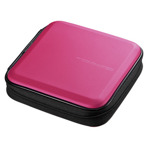 ブルーレイディスク対応セミハードケース 24枚収納 ピンク 凹凸が少なく柔らかい EVA素材 サンワサプライ FCD-WLBD24P 送料無料 新品