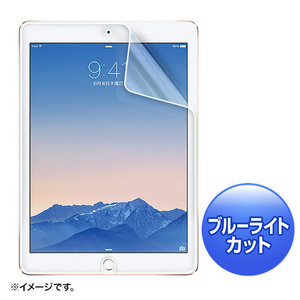 iPad Air 2用ブルーライトカット液晶保護指紋反射防止フィルム サンワサプライ LCD-IPAD6BCAR 送料無料 新品