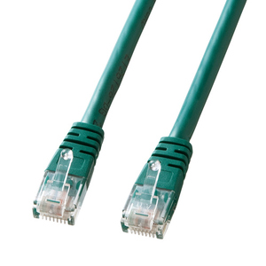 エンハンスドカテゴリ5単線LANケーブル 15m グリーン 性能をフルに引き出せる、単線仕様 サンワサプライ KB-T5T-15GN 新品 送料無料