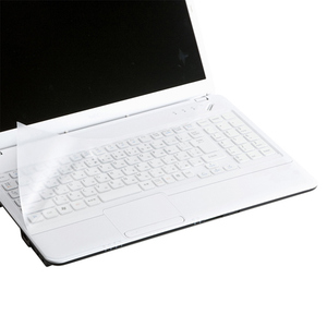 ノートマルチカバー 様々なノートPC対応 シートタイプのキーボードカバー テンキー付きノート対応 サンワサプライ FA-NMUL2W 送料無料 新品