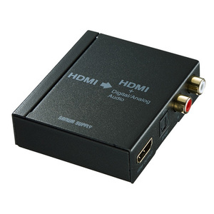 HDMI сигнал аудио разделение контейнер ( оптический цифровой / аналог ) HDMI сигнал ( изображение * звук ) из звук сигнал . разделение Sanwa Supply VGA-CVHD5 бесплатная доставка новый товар 