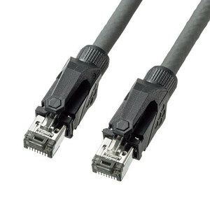  category 6A STP LAN cable gray 3m 10 Giga bit i-sa net noise . strong STP specification Sanwa Supply KB-T6ASTP-03GY new goods free shipping 