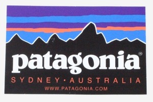 あり パタゴニア ステッカー 旧 シドニー オーストラリア フィッツロイ PATAGONIA WWW SYDNEY AUSTRALIA 州 シール 店舗限定 AU 海外