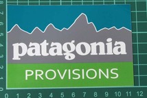 パタゴニア プロビジョンズ キャンペーン ステッカー 緑 A Patagonia PROVISIONS シール デカール 非売品 カスタム フード 食品 A 新品_画像2