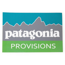 パタゴニア プロビジョンズ キャンペーン ステッカー 緑 A Patagonia PROVISIONS シール デカール 非売品 カスタム フード 食品 A 新品_画像1