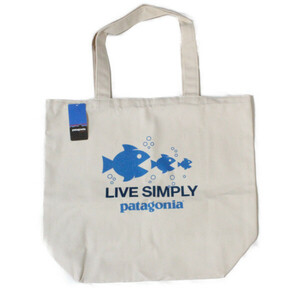 パタゴニア キャンバス バッグ リブシンプリー LFH 2013 PATAGONIA CANVAS BAG LIVE SIMPLY 魚 エコ マーケット トート TOTE ネコポス