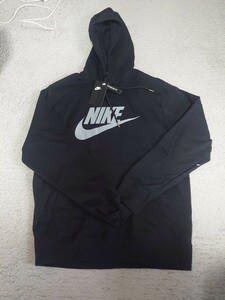 NIKE　ナイキ　スウェット　パーカー　ブラック　新品　タグ付き　XL