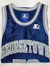 NCAA ジョージタウン大学 カレッジ バスケットジャージ ユニフォーム スターター製 Georgetown 90's_画像7