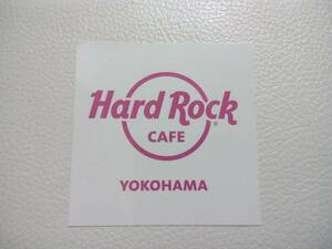 【HardRockCafe】 ハードロックカフェ横浜のスティッカー　新品未使用