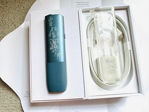 IQOS ILUMA ONE IQOSイルマワン アイコス イルマワン 本体レーザー加 雷神 雨神 ブルー