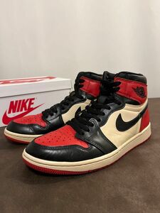 NIKE AIR JORDAN1 RETRO HIGH OG "BREDTOE" ナイキ エアジョーダン1 ハイ ブレッドトゥ