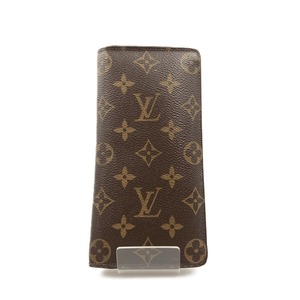 〇〇 LOUIS VUITTON ルイヴィトン モノグラム ポルトフォイユ ブラザ 二つ折り長財布 M60825 ブラウン 傷や汚れあり