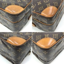 $$ LOUIS VUITTON ルイヴィトン モノグラム ナイル ショルダーバッグ 中ポケットベタ有 M45244 傷や汚れあり_画像6