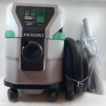 κκ HiKOKI ハイコーキ 電動工具 集塵機 コードレス式 36v 130015 RP3615DB ベージュ やや傷や汚れあり_画像1