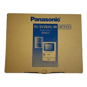 ♭♭ Panasonic パナソニック 【未使用品】テレビドアホン　電源直結式(1) VL-SV26XL-W 未使用に近い