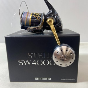 ΨΨ SHIMANO シマノ スピニングリール　13ステラSW4000XG　箱付 03062 目立った傷や汚れなし