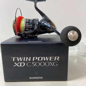 ΨΨ SHIMANO シマノ スピニングリール　17ツインパワーXD　C5000XG　箱付 03748 やや傷や汚れあり