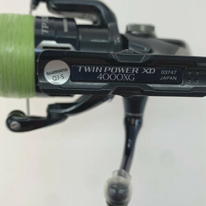 ●● SHIMANO シマノ スピニングリール TWIN POWER XD 4000XG やや傷や汚れありの画像2