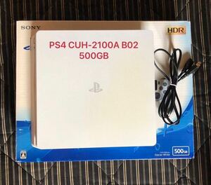 SONY PlayStation4 PS4 CUH-2100A B02 body 500GB Glacier White Junk 